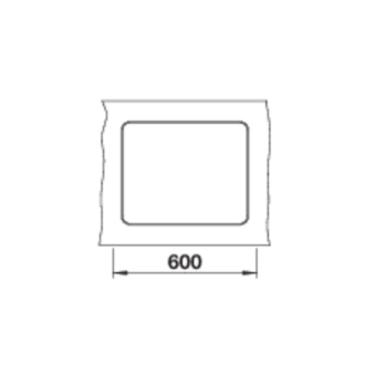 Blanco ETAGON 500-F drez do roviny biela granit 526 346