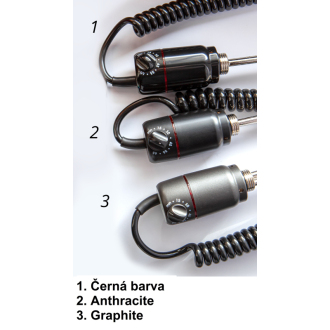 Vykurovacia tyč s termostatom 230V/300W 312 mm čierna RADPST315