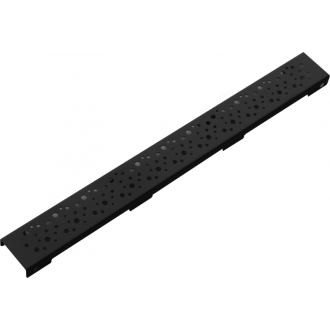 Rošt čierny pre žľab FLAT čierny vzor M12 900mm 1721090
