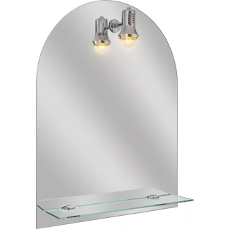 ORMES - zrkadlo s osvetlením 500 x 650 mm (š xv) OLNZORM