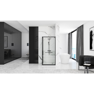 Rea Space In sprchový kút 90x90, čierny REA-K8881