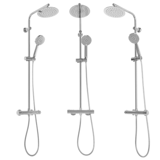 Rea Bliss Sprchový termostatický set, chróm REA-P8805