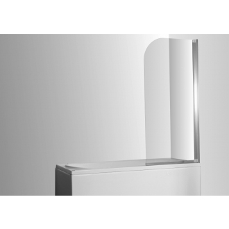 MODERN PLUS vaňová zástena 67-68x140 cm (chróm, číre) OLBMOD682