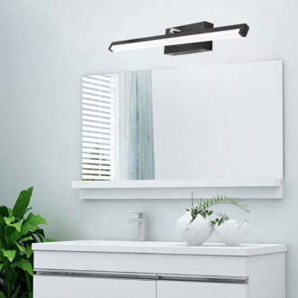Rea Svietidlo nad zrkadlo LED 50cm - čierna OSW-05003