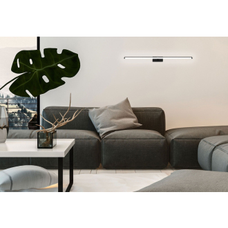 Rea Svietidlo nad zrkadlo LED 50cm - čierna OSW-05003