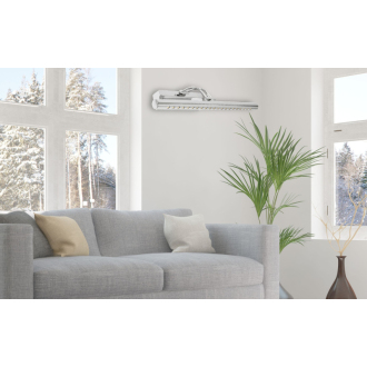 Rea Svietidlo nad zrkadlo LED 40cm - chróm OSW-08430