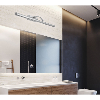 Rea Svietidlo nad zrkadlo LED 55cm - chróm OSW-08431