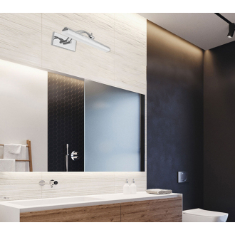 Rea Svietidlo nad zrkadlo LED 40cm - chróm OSW-05002