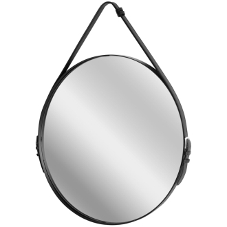 Rea Zrkadlo na pásku 60cm, čierna HOM-09805