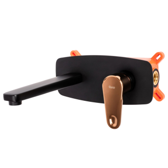 Rea Umývadlová batéria Mild-black rose gold REA-B9142