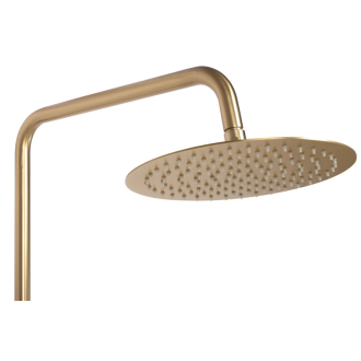 REA Vincent sprchový set s termostatom, brúsené zlato REA-P6602