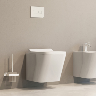 ORLO závesné wc rimless + SLIM sedátko soft-close, hranaté OLKLT052E