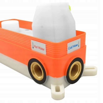Rea Lungo vaňová batéria, biela + box REA-B6440