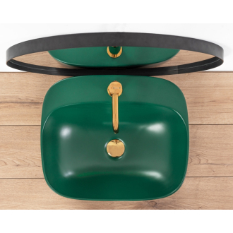 REA Umývadlo na dosku Luiza 50 L. Green Matt REA-U4560