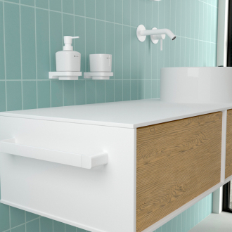 Nimco Maya biela MAB 29061-05 Držiak na uteráky, 61 cm