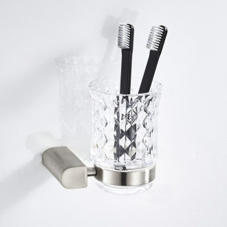 Kúpeľňový hrnček Brushed Nickel 322224