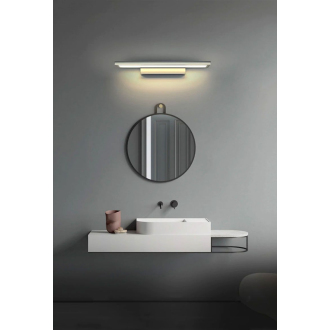 REA LED Kúpeľňové zrkadlové osvetlenie 60CM APP840-1W Chróm OSW-06765