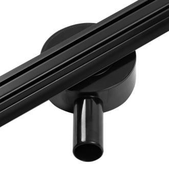Calani ECO 360 Slim Sprchový žľab s roštom 60, čierna CAL-G0025