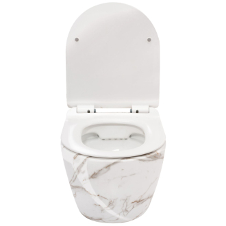 WC misa bez splachovacieho okruhu Rea Carlos Slim Lava Shiny