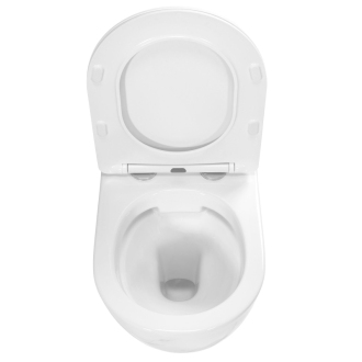 WC misa bez splachovacieho okruhu Rea Carlos Nature Marble