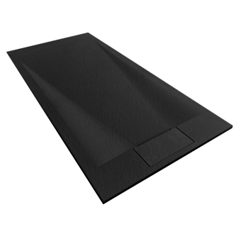 REA Bazalt sprchová vanička 80x100- Black REA-K3304