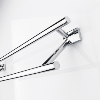 Nimco Keira KE 22046D-26 Držiak na uteráky dvojitý, 51 cm chróm