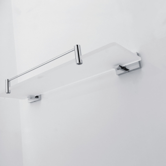 Nimco Keira KE 22091BX-30-26 Polica s ohrádkou, 30 cm chróm