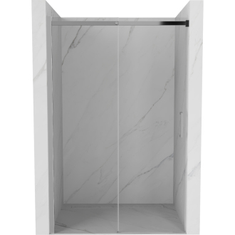 MEXEN OMEGA sprchové dvere 140x190 cm 8 mm chróm-číre 825-140-000-01-00