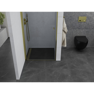 MEXEN PRETORIA sprchové dvere 70x190 cm 6mm, zlatá-číre 852-070-000-50-00
