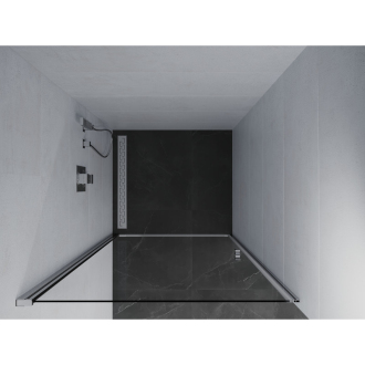 MEXEN PRETORIA sprchové dvere 80x190 cm 6mm, chróm-číre 852-080-000-01-00