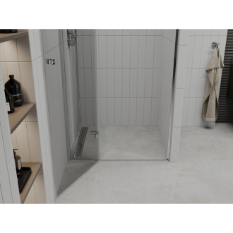 MEXEN ROMA sprchové dvere 90x190 cm 6mm, chróm-číre 854-090-000-01-00