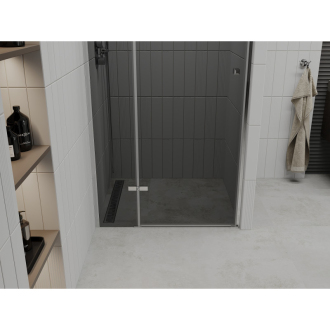 MEXEN ROMA sprchové dvere 90x190 cm 6mm, chróm-dymové 854-090-000-01-40