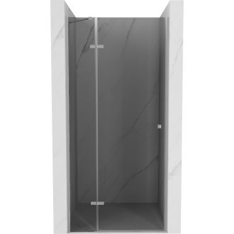 MEXEN ROMA sprchové dvere 120x190 cm 6mm, chróm-dymové 854-120-000-01-40