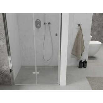MEXEN LIMA sprchové dvere zalamovacie 120x190 cm 6mm, chróm-číre 856-120-000-01-00