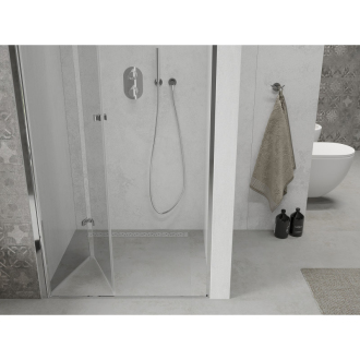 MEXEN LIMA sprchové dvere zalamovacie 120x190 cm 6mm, chróm-číre 856-120-000-01-00