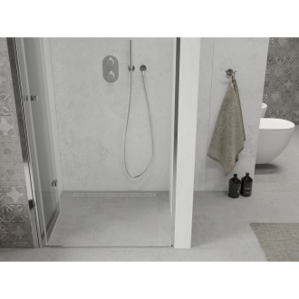 MEXEN LIMA sprchové dvere zalamovacie 120x190 cm 6mm, chróm-číre 856-120-000-01-00