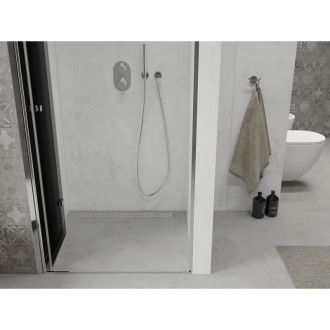 MEXEN LIMA sprchové dvere zalamovacie 120x190 cm 6mm, chróm-dymové 856-120-000-01-40