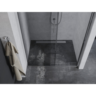 MEXEN APIA sprchové dvere 130x190 cm 5mm, chróm-číre 845-130-000-01-00
