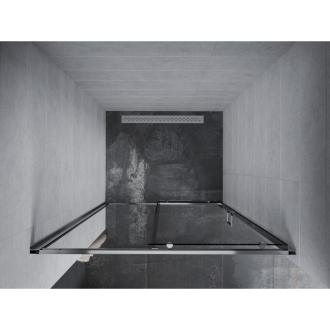 MEXEN APIA sprchové dvere 130x190 cm 5mm, chróm-číre 845-130-000-01-00
