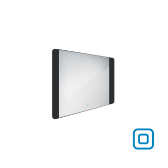 Nimco čierne LED zrkadlo 800x600 s dotykovým senzorom ZPC 42003V-90