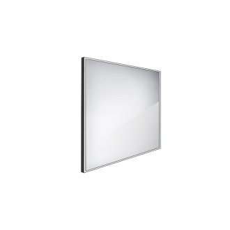 Nimco čierne LED zrkadlo 600x600 ZPC 13066-90