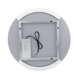 Nimco Séria 16000 ZP 16000R LED zrkadlo 600x600 rám hliníkový
