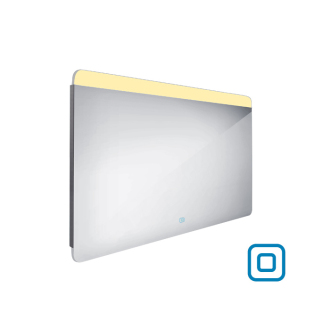 Nimco Séria 23000 ZP 23006V LED zrkadlo 1200x700 s dotykovým senzorom rám hliníkový
