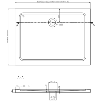 Mexen Lima skladací sprchovací kút 80 x 90 cm, transparentná, zlatá + plochá sprchová vanička - 856-080-090-50-00-4010