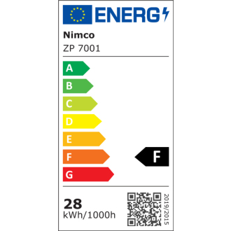 Nimco Séria 7000 ZP 7001 LED zrkadlo 650x800 rám hliníkový