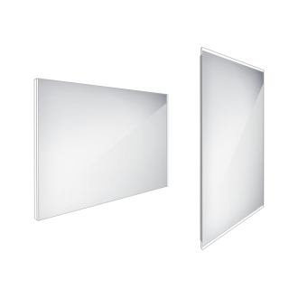 Nimco Séria 9000 ZP 9004 LED zrkadlo 1000x700 rám hliníkový