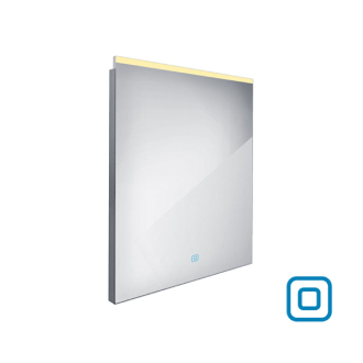 Nimco Séria 8000 ZP 8002V LED zrkadlo 600x700 s dotykovým senzorom rám hliníkový