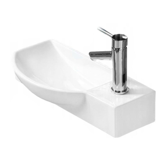 MEXEN HUGO - umývadlo na dosku, biele 21255000L
