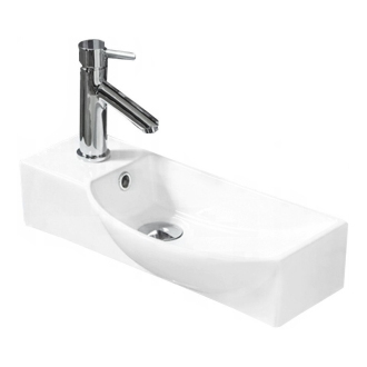 MEXEN HUGO - umývadlo na dosku, biele 21255000R