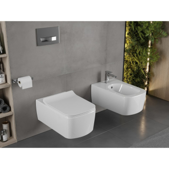 MEXEN YORK RIMLESS SLIM závesný klozet + doska DUROPLAST 30114000